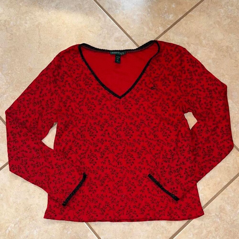 Ralph-lauren Women's Red Shirt